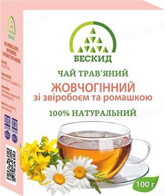 Чай травяной Бескид Желчегонный со зверобоем и ромашкой, 100 г