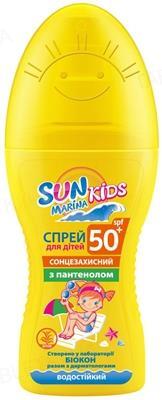 Спрей сонцезахисний Біокон Sun Marina Kids SPF 50+ для дітей, 150 мл