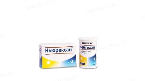 Ньюрексан таблетки №25 у конт.: інструкція + ціна в аптеках | Tabletki.ua