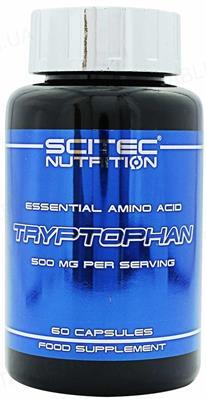 Аминокислота Scitec Nutrition Tryptophan, 60 капсул