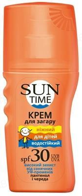 Крем для засмаги Біокон Sun Time Ніжний для дітей, SPF 30, 150 мл