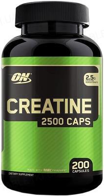 Креатин Optimum Nutrition Creatine 2500 Caps, 200 капсул
