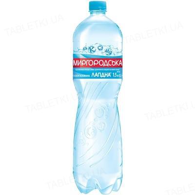 Вода минеральная Миргородская Лагидная слабогазированная, 1,5 л