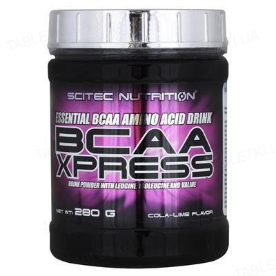 Аминокислота Scitec Nutrition BCAA Xpress, кола-лайм, 280 г